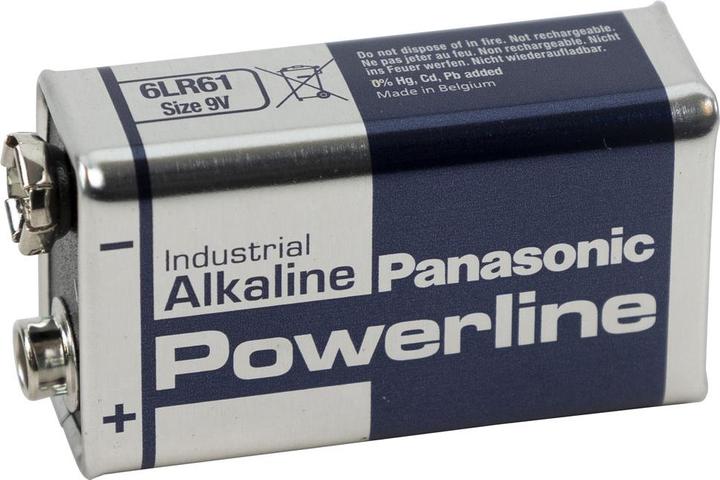 Immagine prodotto Panasonic Linea elettrica industriale alcalina (10 pz., 9V Block)