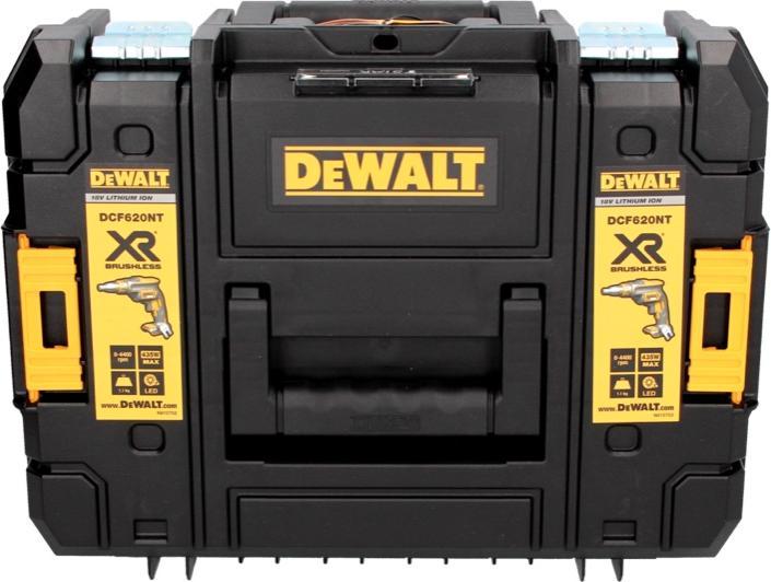 Image du produit DeWalt DCF 620 18 V Brushless Visseuse plaque de plâtre sans fil en Coffret TSTAK II + 1x Batterie D (Fonctionnement sur batterie)
