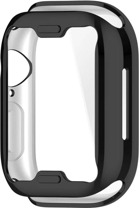 Actual product image Cover-Discount Apple Watch 10 - 42mm - Rubber protection case metal look