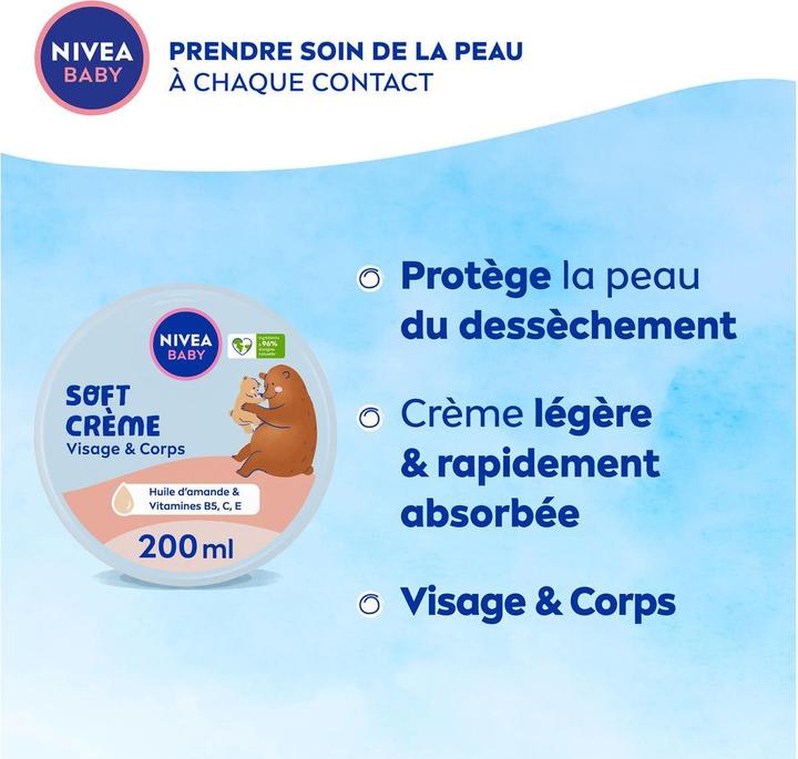 Produktbild NIVEA Soft Creme Gesicht & Körper 200ml