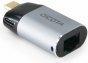 Produktbild Dicota USB-C to Ethernet Mini Adapter with PD (100W) silver (USB-C, Thunderbolt, 1 Ports)