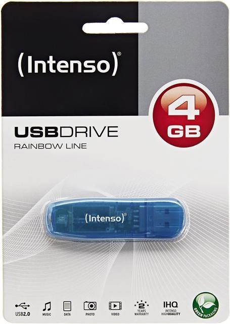 Produktbild Intenso Rainbow Line (4 GB, USB-A)