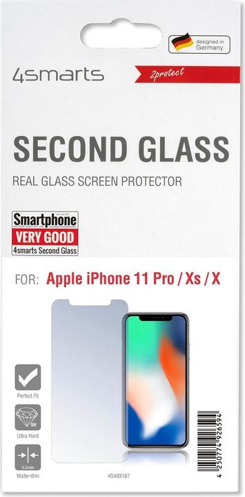 Actual product image 4smarts Second Glass 2.5D (1 Piece)