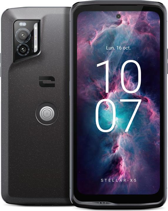 Crosscall Stellar X5 (128 GB, Black, 6.50", Dual SIM, 50 Mpx, 5G)