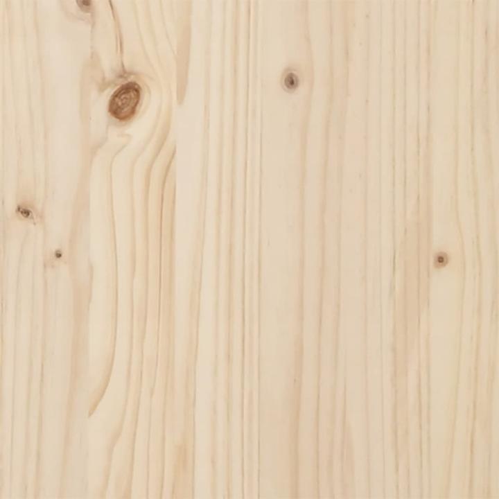 Productafbeelding VidaXL Massief houten bed Houten bed met plank zonder matras 90x200cm grenen (90 x 200 cm)