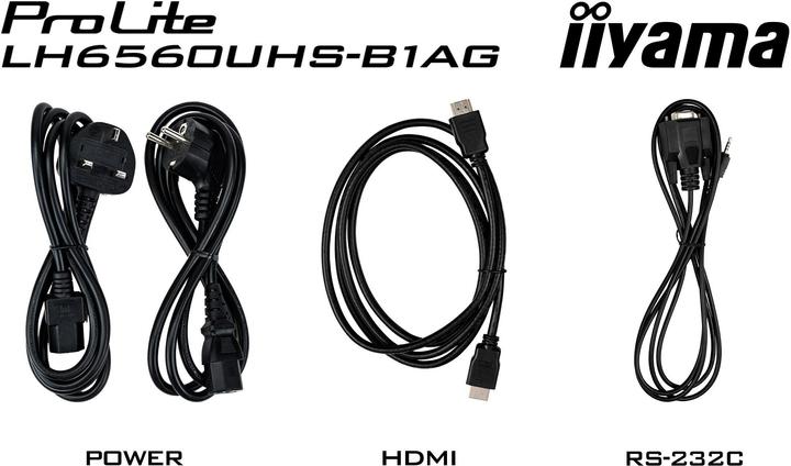 Produktbild iiyama ProLite LH6560UHS-B1AG (3840 x 2160 Pixel, 65")