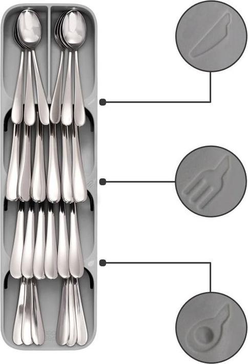 Produktbild Hermex Messerkasten Besteckhalter Besteckfach für Schublade