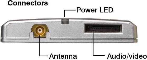 Actual product image Hauppauge WinTV HVR-1400 (ExpressCard, analog TV signal, DVB-T)