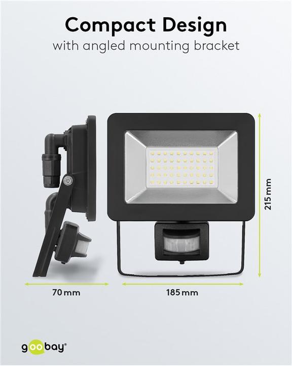 Actual product image Goobay Exterior spotlight (4260 lm, IP44)