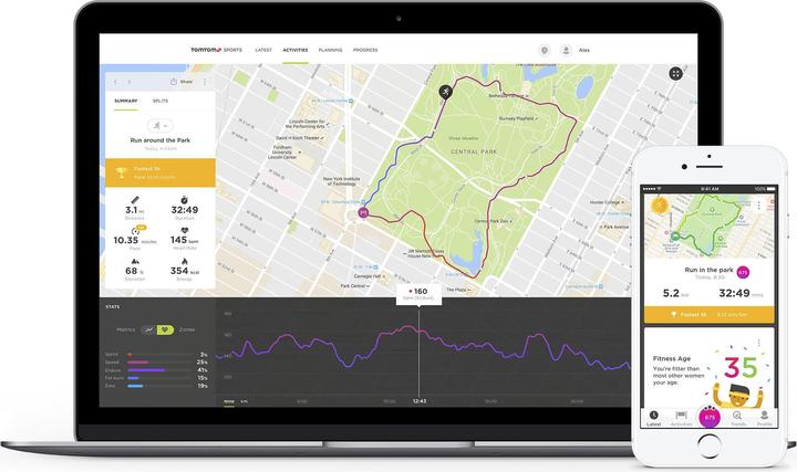 Produktbild TomTom SPARK 3 Cardio + Music, L