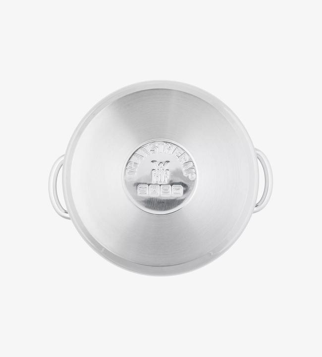 Productafbeelding WMF Asperge Pot Kookpot Inductie Hoog 16cm Pot met Glazen Deksel 5.0l Roestvrij Staal (16 cm, Steelpan, Roestvrij staal)