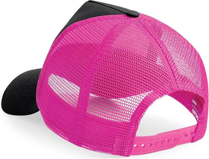 Produktbild Beechfield Truckerbaseballkappe Mit Netzeinsätzen (2 Stückpackung) (One Size)