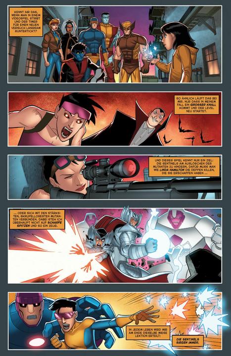 Actual product image Panini X-Men 92: House of XCII - Back to the Future (German, Salvador Espin, Steve Foxe, 2023)