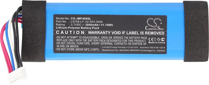 Actual product image AccuCell Akku JBL Flip Essential 0748-LF, 02-553-3494