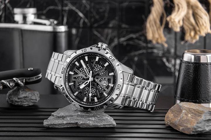 Immagine prodotto Skmei 9337SIBK Herrenuhr + BOX