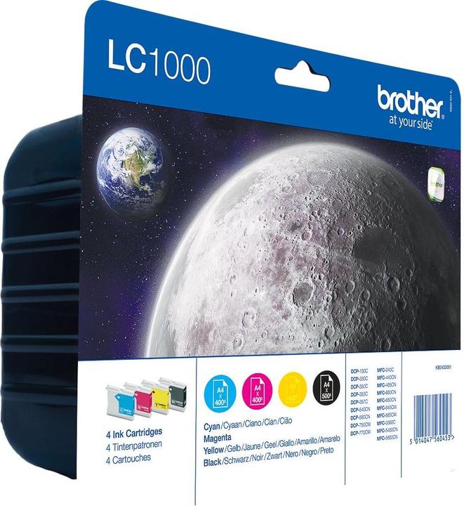 Immagine prodotto Brother LC1000VALBP Value Pack (M, FC, Y, C)
