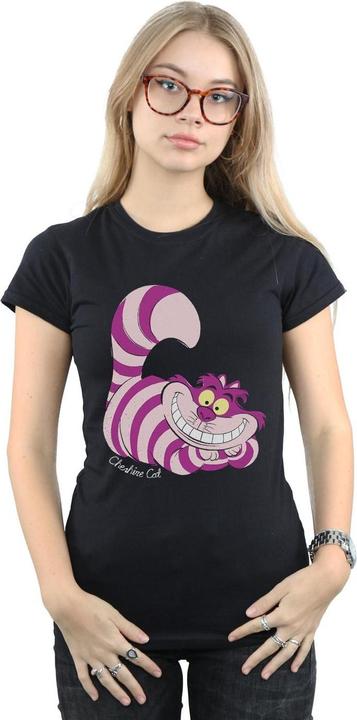 Immagine prodotto Alice In Wonderland Maglietta Aderente Gatto di Cheshire Donna (XS)