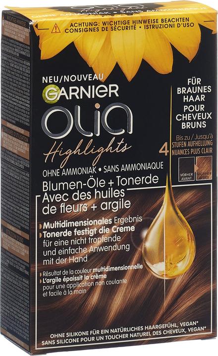 Actual product image Garnier Olia (1 For brown hair)