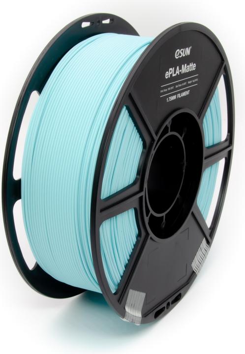 Produktbild eSUN ePLA-Matte Hellblau Filament 1.75mm 1Kg (PLA, 1.75 mm, 1000 g, Blau)