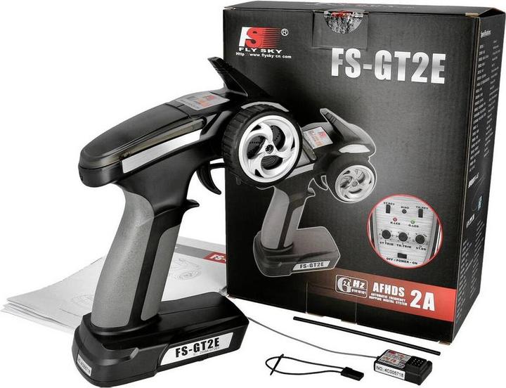 Image du produit Fly Sky FlySky FS-GT2E Pistolengriff-Fernsteuerung 2,4 GHz Anzahl Kanäle: 8 inkl. Empfän