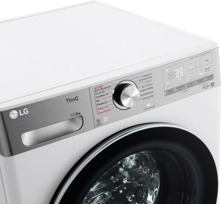 Image du produit LG Lave-linge séchant V9WD128H2, gauche