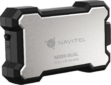 Produktbild Devia ZãZnamovã Kamera Na Motorku Navitel M800 Dual (Eingebautes Mikrofon, Eingebautes Display, GPS-Empfänger, Bluetooth, Beschleunigungssensor, Full HD)