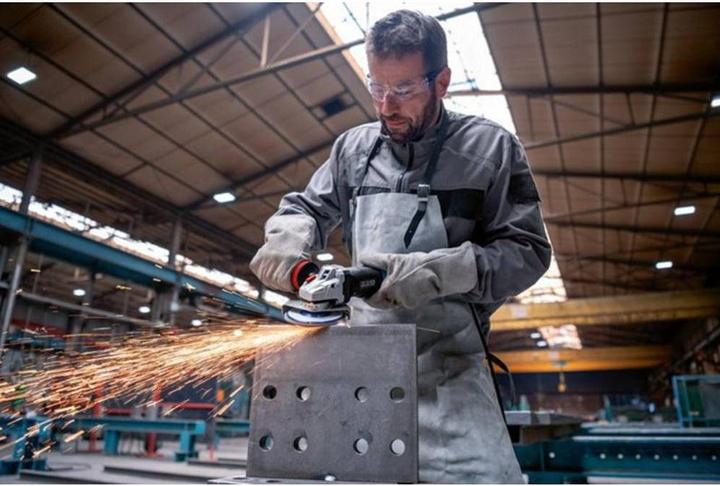 Actual product image Bosch Professional GWS 17-125 PS 06017D1300 Angle grinder 125 mm 1700 W 230 (125 mm)