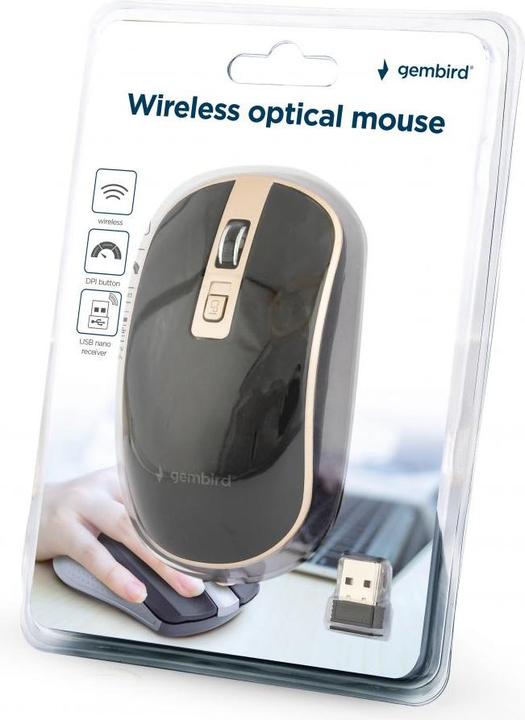 Produktbild Gembird MUSW-4B-06-BG Wireless mouse (Kabellos)