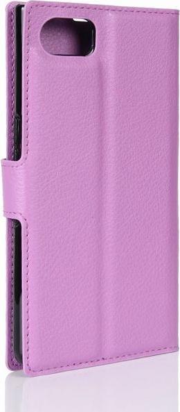 Actual product image MU Classic Litchi Leather Bookcover (KEYone)