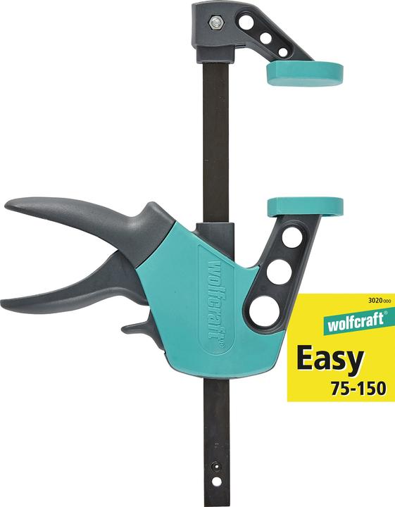 Produktbild wolfcraft wolfcraft 1 EHZ - Einhandzwinge Easy 75/500mm (500 mm)