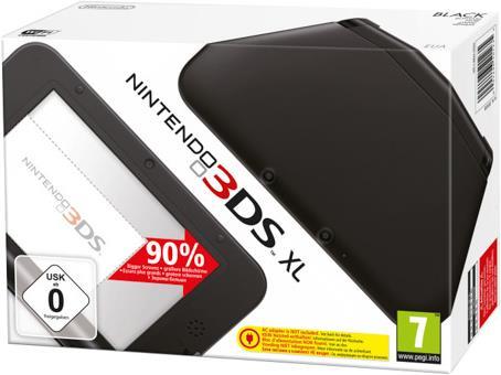 Produktbild Nintendo 3DS XL, Schwarz