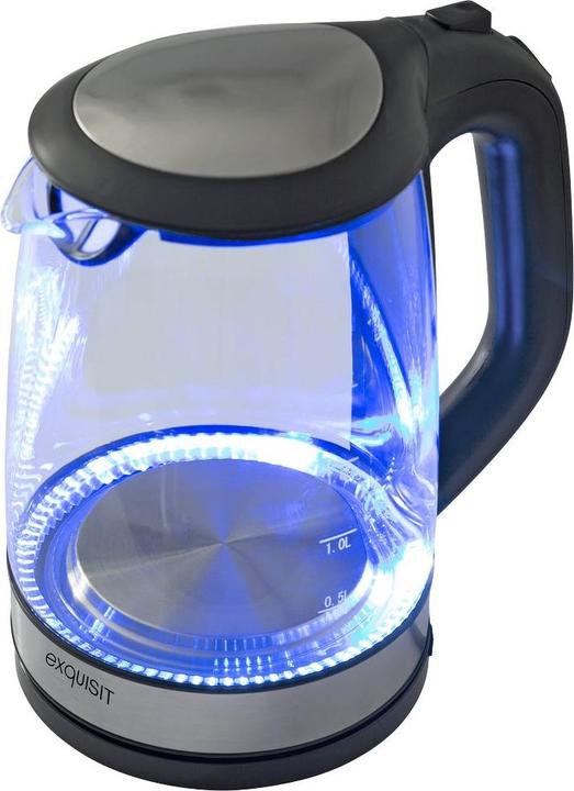 Actual product image Exquisit WK 3501 5010060, glass/stainless steel/sch (2 l)