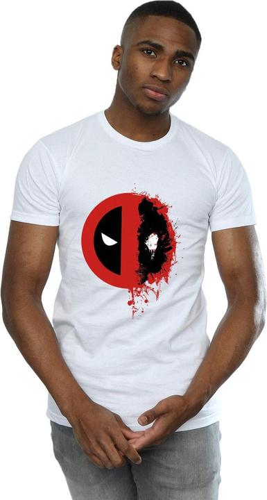 Image du produit - T-shirt DEADPOOL SPLIT SPLAT LOGO - Homme (XXL)