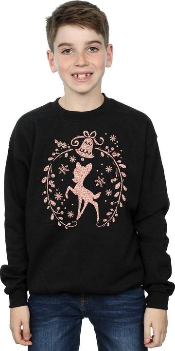 Produktbild Disney Bambi Christmas Wreath Sweatshirt Jungen (140, 146)