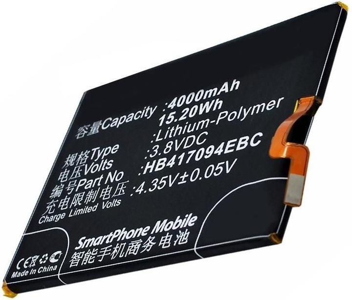 Produktbild AccuCell Akku Huawei Ascend Mate 7, HB417094EBC