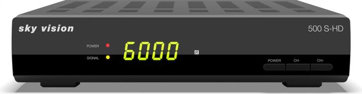 Actual product image Sky Vision 500 S-HD Sat receiver with HDMI cable