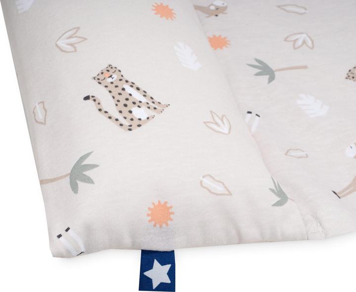 Produktbild Julius Zöllner Jersey Bezug Loop Comfy für Wickelauflage Softy, Savanne beige (85 x 75 cm)