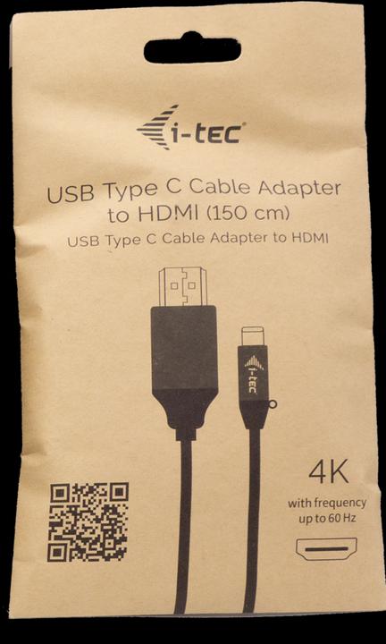 Image du produit i-tec USB Typ C — HDMI (Typ A) (1.50 m, USB Type C)
