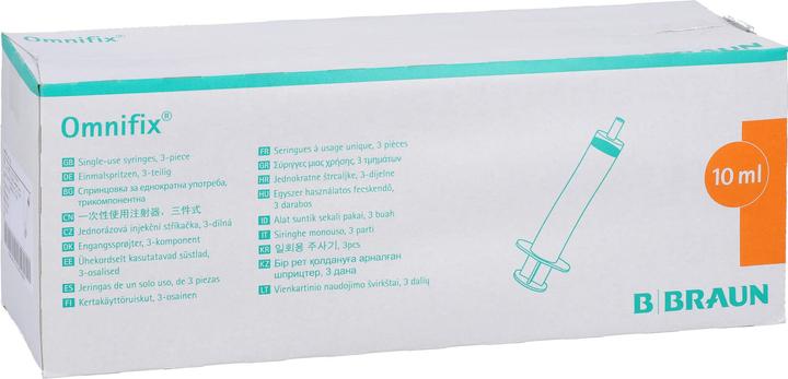 Actual product image B.Braun OMNIFIX 1xinj spr luer 10ml exzen 100