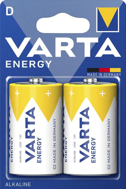 Actual product image Varta Energy (2 pcs., D, 15800 mAh)