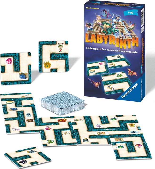 Actual product image Ravensburger Labyrinth card game (German, French, Italian)