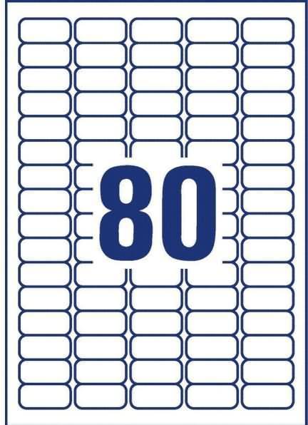 Actual product image Avery Labels, removable, home office, small pack