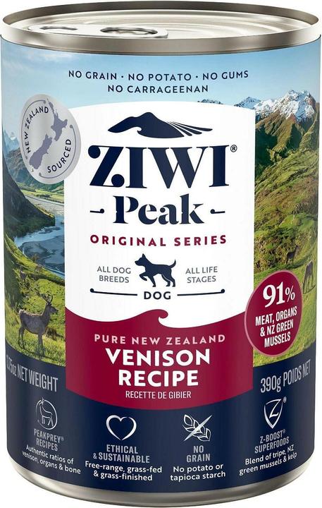 Produktbild Magni Ziwipeak - Vension wet food for dogs 170 gr. - ( zp039) (Adult, 1 Stk., 170 g)