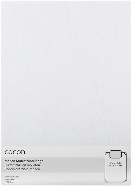Produktbild Cocon Fixmolton 140 x 200 cm, Weiss, Eigenschaften: Keine (140 x 200 cm)