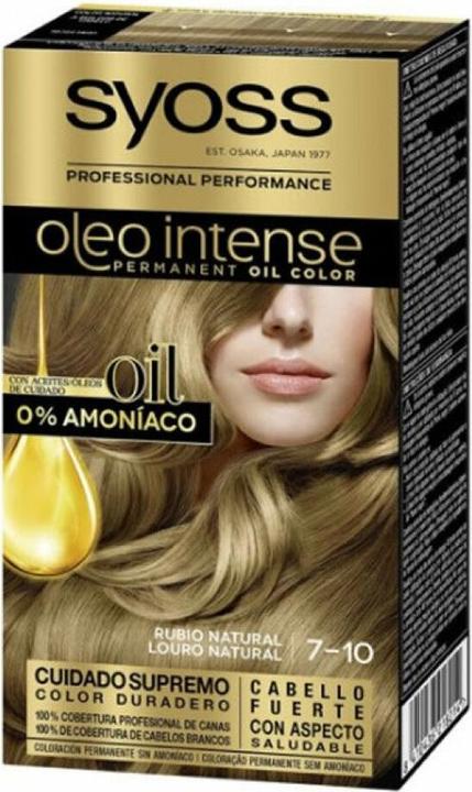 Produktbild Syoss OLIO INTENSE tinte sin amoniaco #7.10-rubio natural 5 pz (7-10)