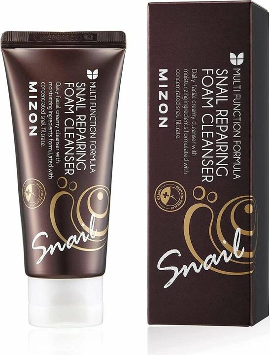 Actual product image Mizon snail repair foam cleanser (Foam, 60 ml)