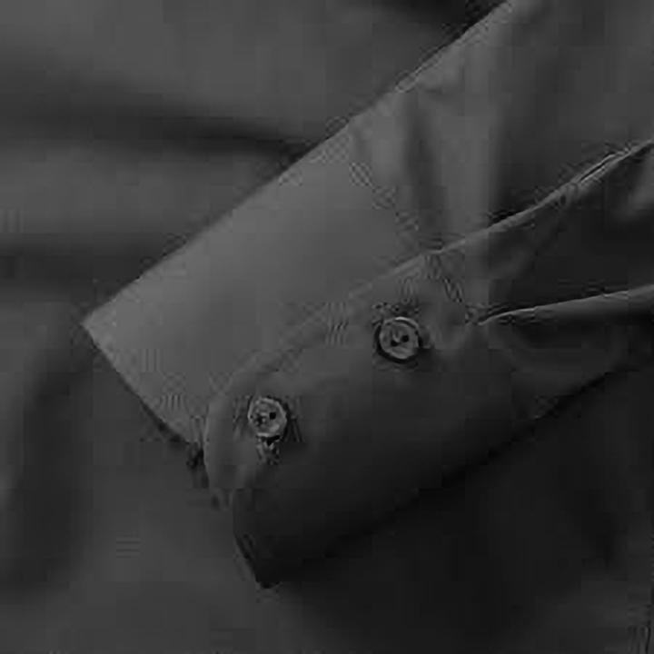Produktbild Russell Collection Popelin Bluse Hemd Langarm pflegeleicht tailliert (L)