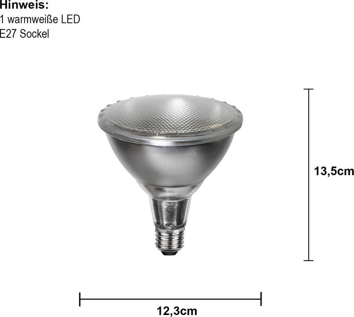 Actual product image Star Trading Spotlight (E27, 15 W, 1150 lm, 1 x, F)