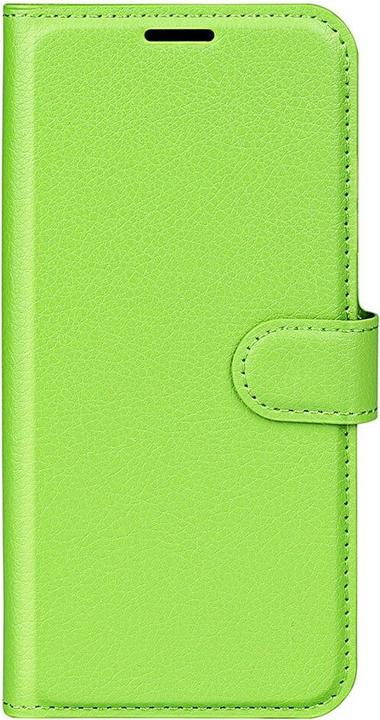 Actual product image Cover-Discount Xiaomi Poco X5 Pro - Leather Case Cover green (Xiaomi Poco X5 Pro, Xiaomi Redmi Note 12 Pro 5G)