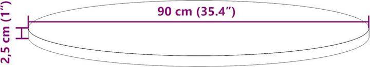 Immagine prodotto VidaXL Kresten (90 x 2,5 cm)